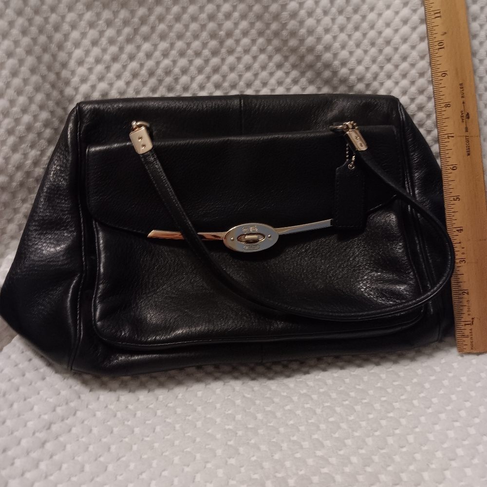 Coach black purse